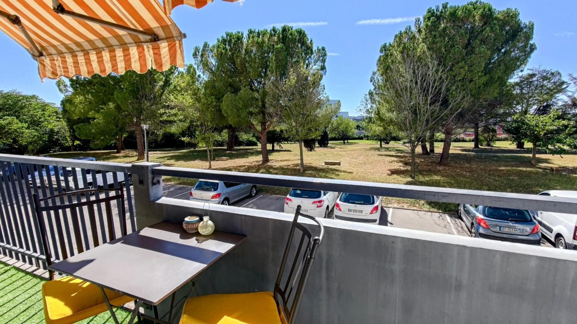 Studio Soleil Et Verdure - Montpellier Celleneuve Luaran gambar